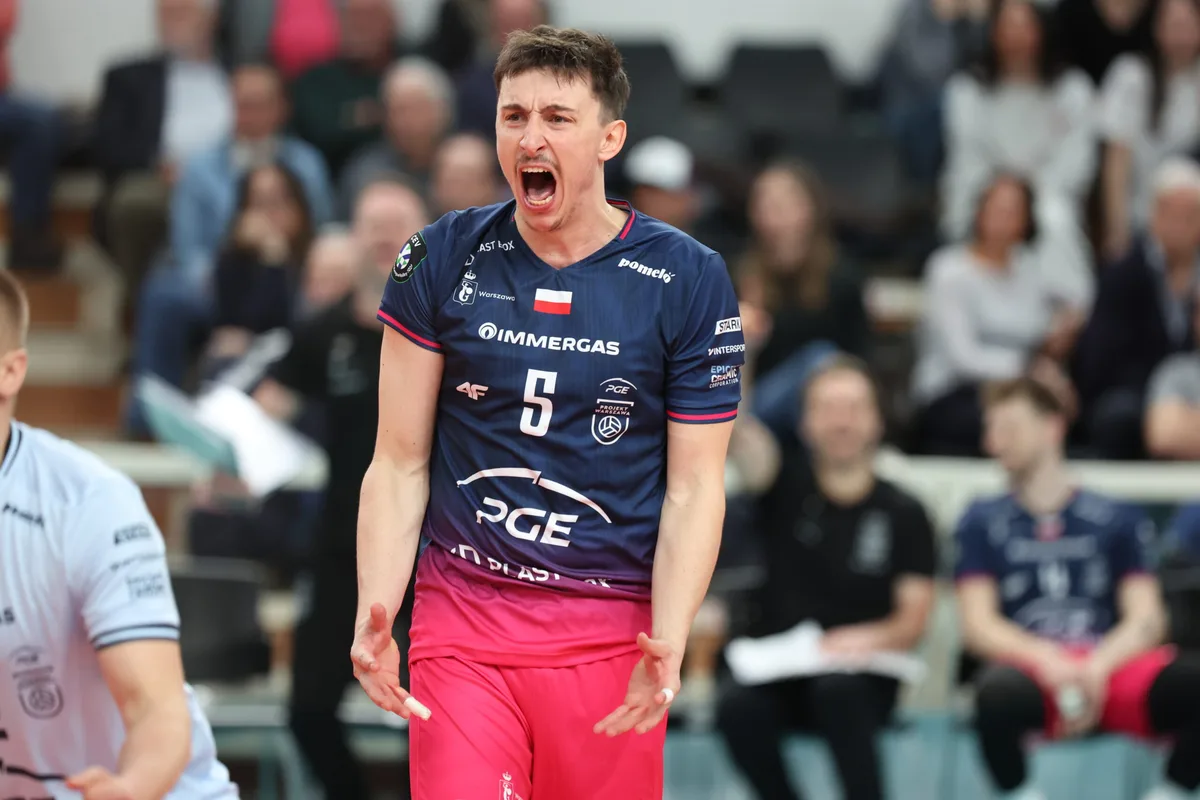 Warszawskie siatkarze awansują do ćwierćfinału po triumfie nad Trentino