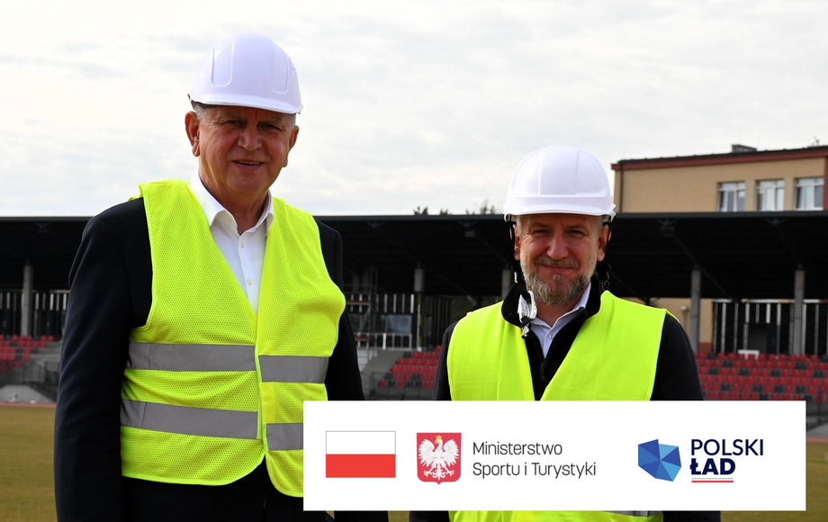 Coraz bliżej inauguration stadionu w Płońsku