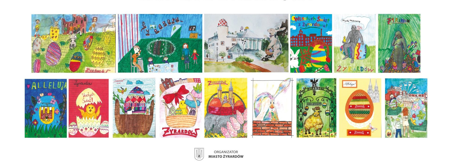 Już są! Kolorowe, pachnące wiosną kartki wielkanocne z Żyrardowa!