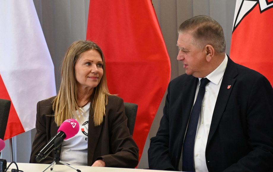 Konferencja prasowa Ewy Lewandowskiej po zakończeniu misji w Etiopii