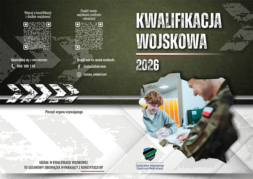 Kwalifikacja wojskowa w Otwocku 2026 - obowiązek obywatelski