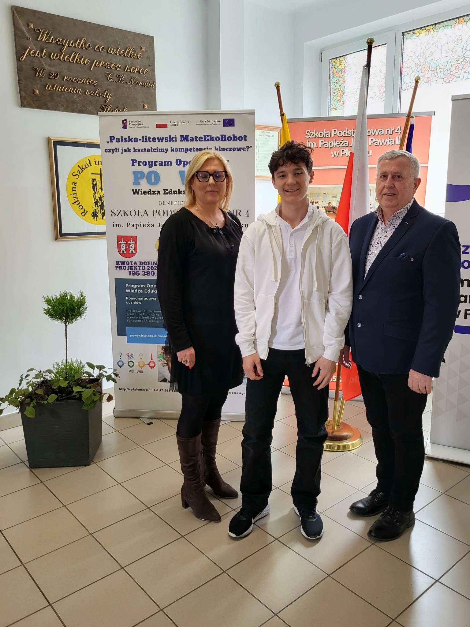 Matematyczny sukces ucznia ze SP4 w Płońsku