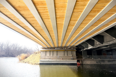 Nowy most na Białołęce rośnie – inwestycja przy Płochocińskiej zakończy się w połowie roku