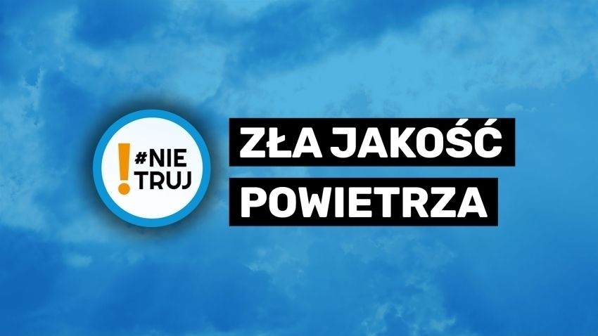 Ostrzeżenie o słabej jakości powietrza 24 marca