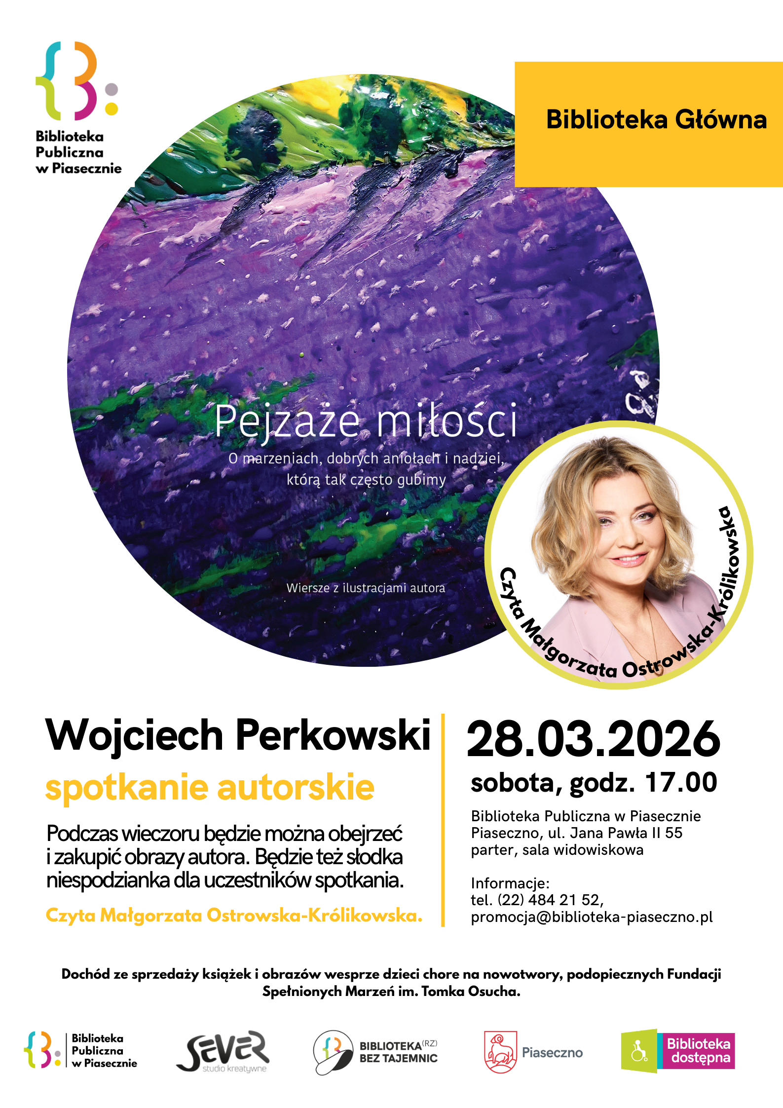 Pejzaże miłości - spotkanie autorskie z Wojciechem Perkowskim