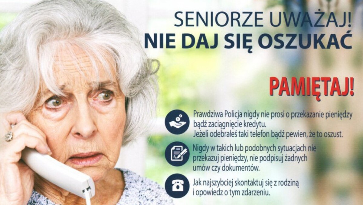 Próba oszustwa na legendę zatrzymana w ostatniej chwili. Seniorka już czekała z przygotowaną gotówką