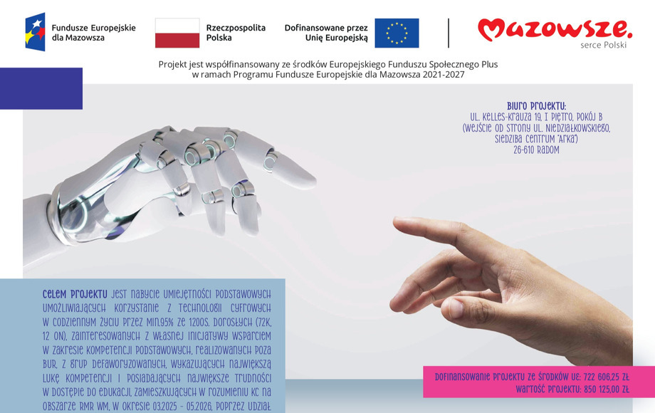 Projekt: „Nowe kompetencje drogą do powodzenia