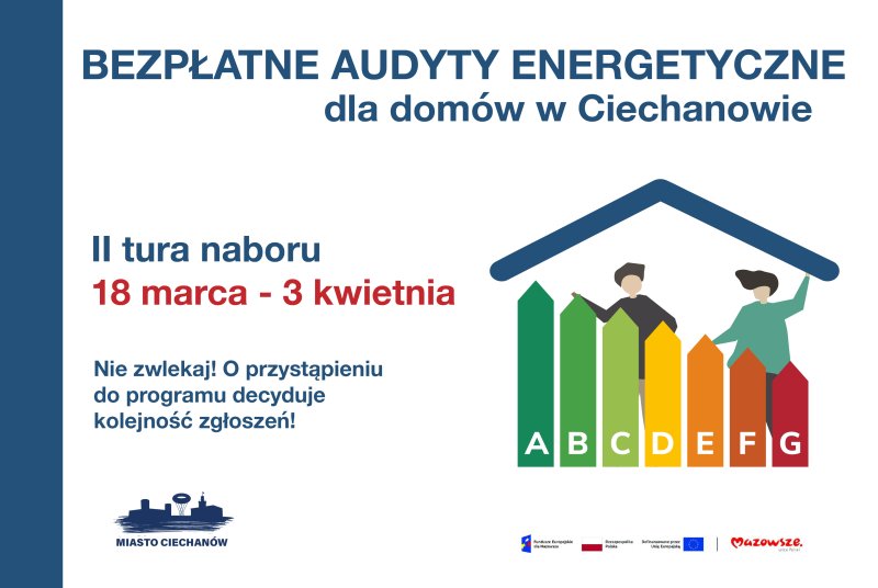 Startuje II tura naboru na bezpłatne audyty energetyczne budynków
