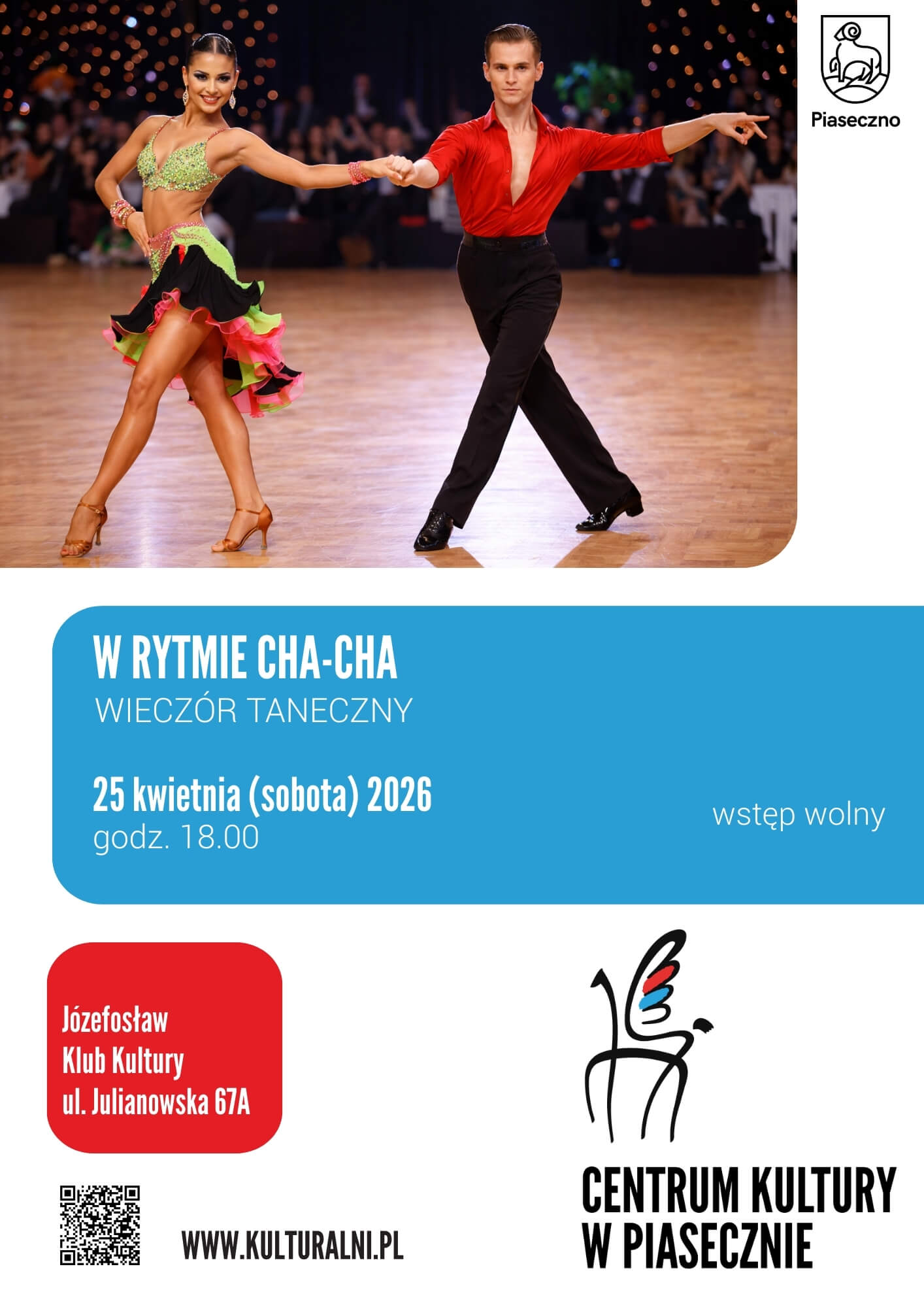 W rytmie cha-cha wieczór taneczny w Józefosławiu