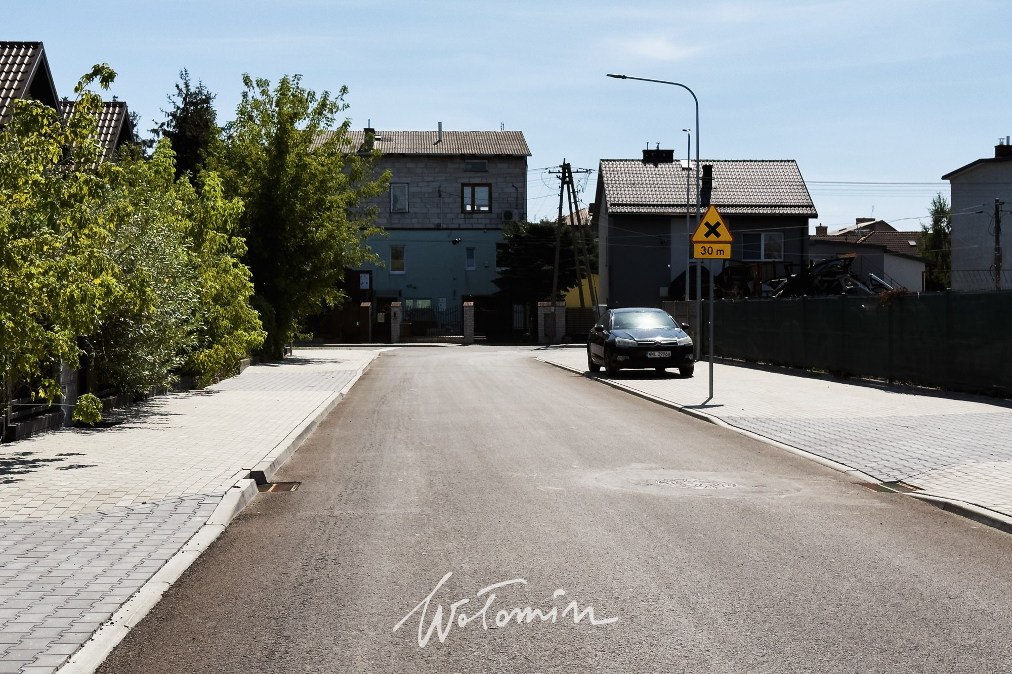 Wołomin: ulica Nałkowskiego po modernizacji otwarta dla mieszkańców