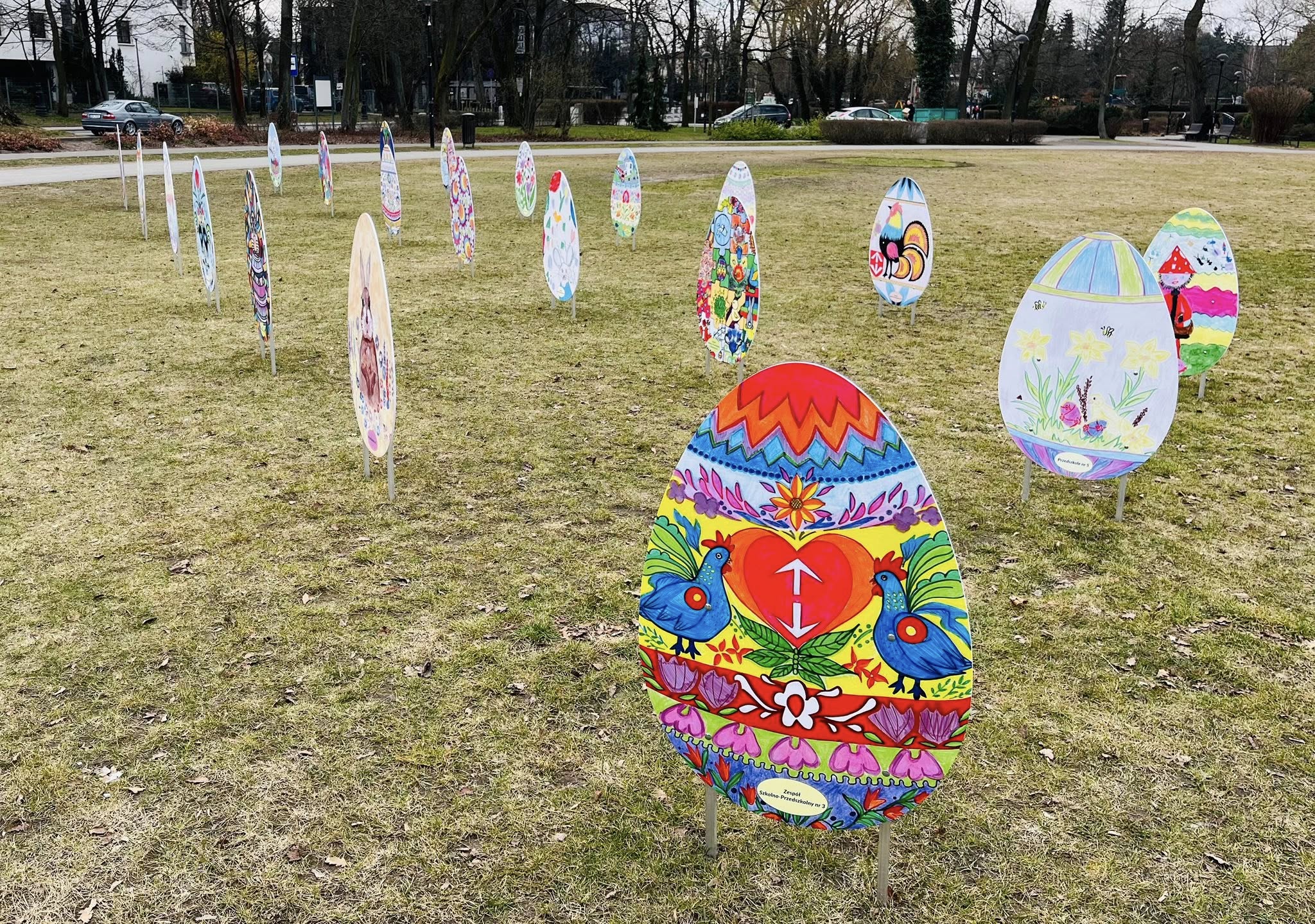 Wystawa pisanek plenerowa w Grodzisku Mazowieckim