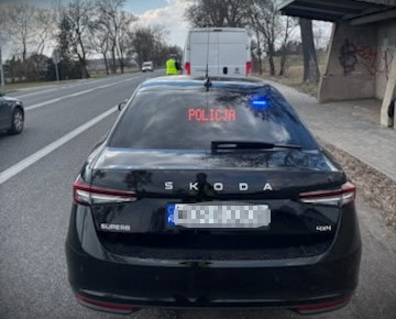 Wzmożone działania mazowieckiej drogówki: Nieoznakowane radiowozy w powiatach płockim i siedleckim