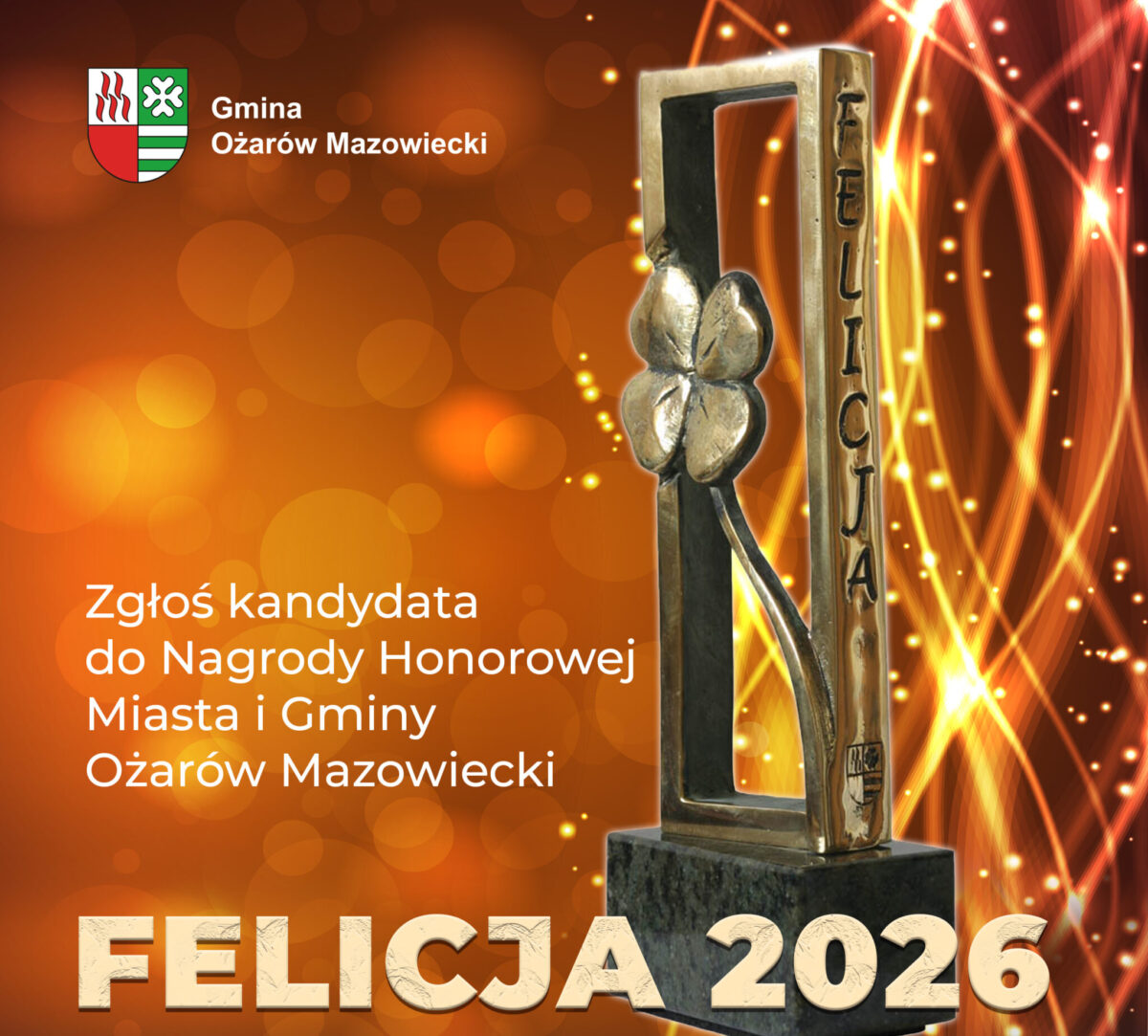 Zgłoś kandydata do Honorowej Nagrody – FELICJE 2026