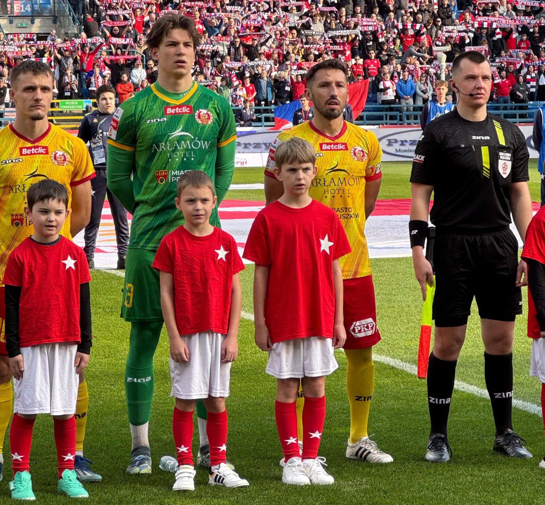 Znicz Pruszków remisuje 1:1 w Krakowie, Ciepiela ratuje punkt