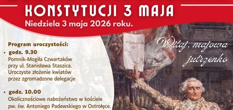 235. rocznica uchwalenia Konstytucji 3 Maja
