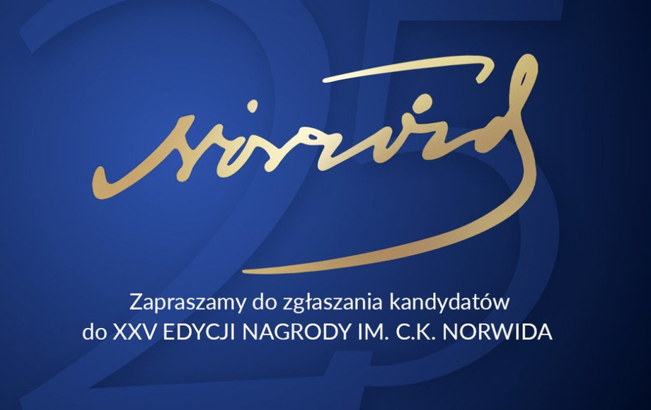 25. edycja Nagrody imienia Cypriana Kamila Norwida