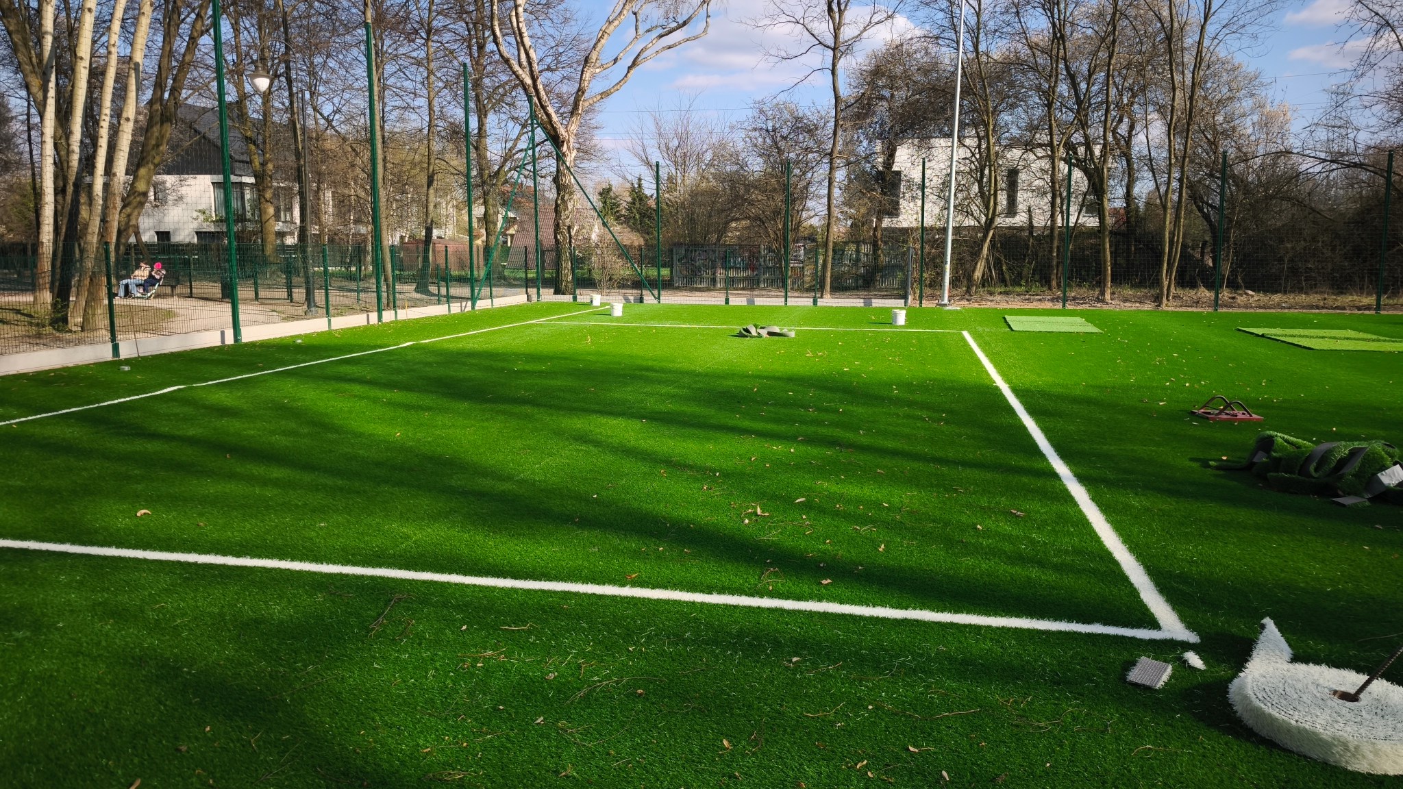 Boisko w Józefosławiu jest prawie gotowe