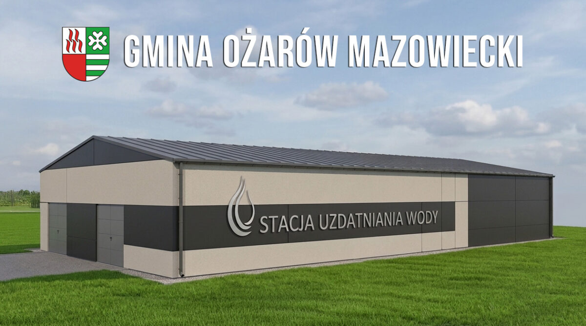 Budowa nowej stacji do uzdatniania wody w Szeligach