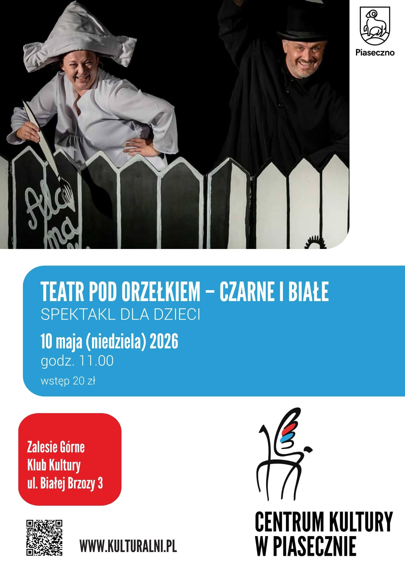 Czarne i białe w Teatrze pod Orzełkiem