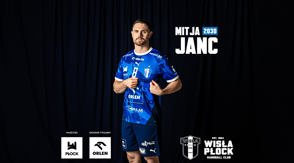 Długoterminowa inwestycja w talent – Mitja Janc zostaje w Płocku do 2030 roku!