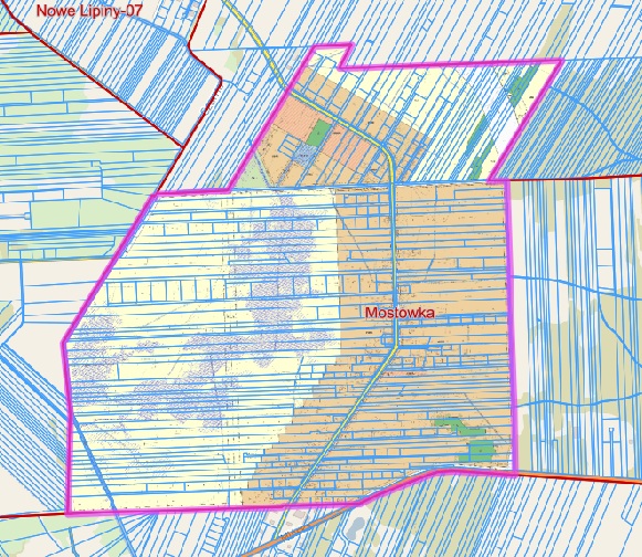 Ogłoszenie o rozpoczęciu konsultacji społecznych projektu mpzp dla wsi Mostówka – część A