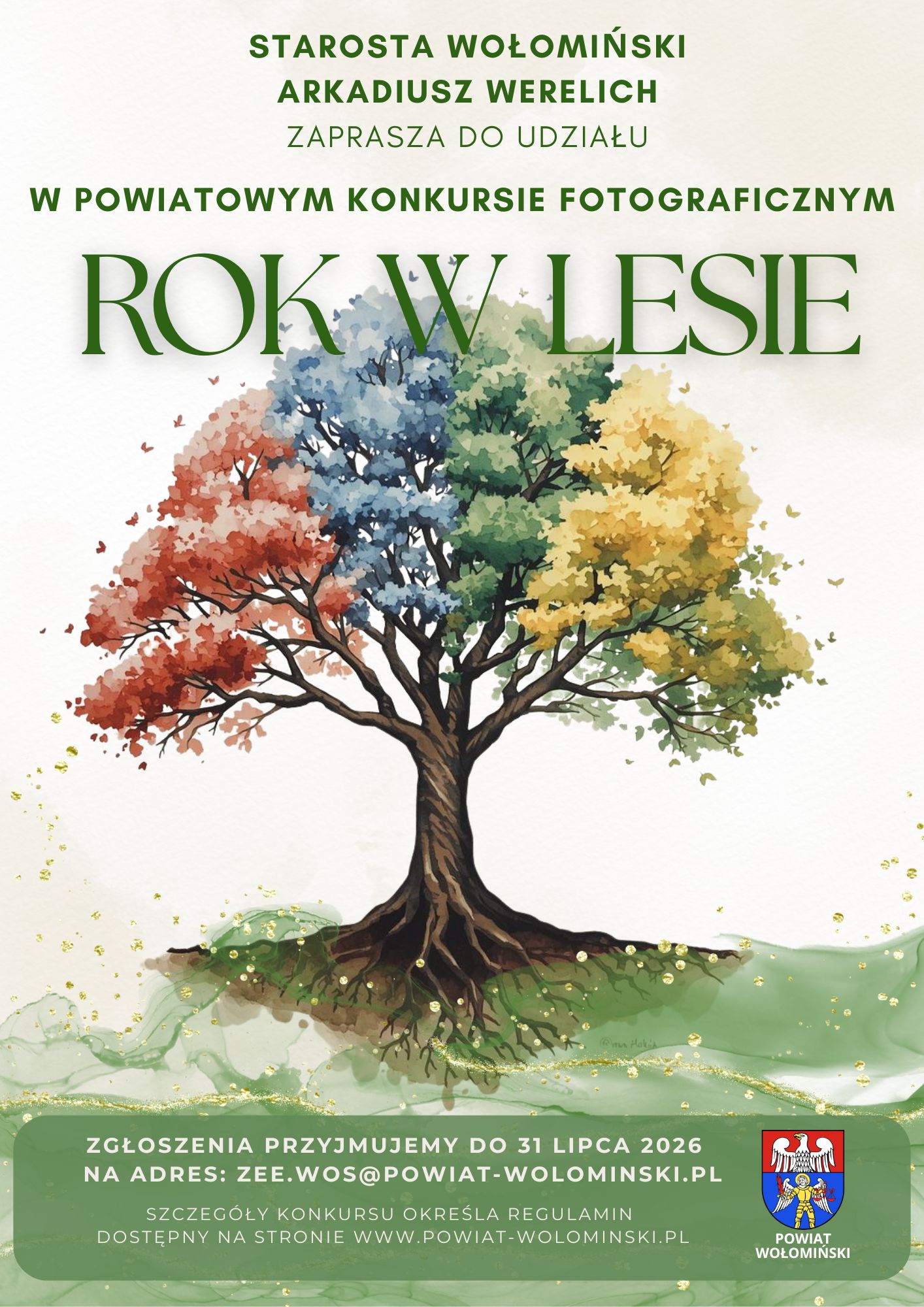 Powiatowy Konkurs Fotograficzny „Rok w lesie