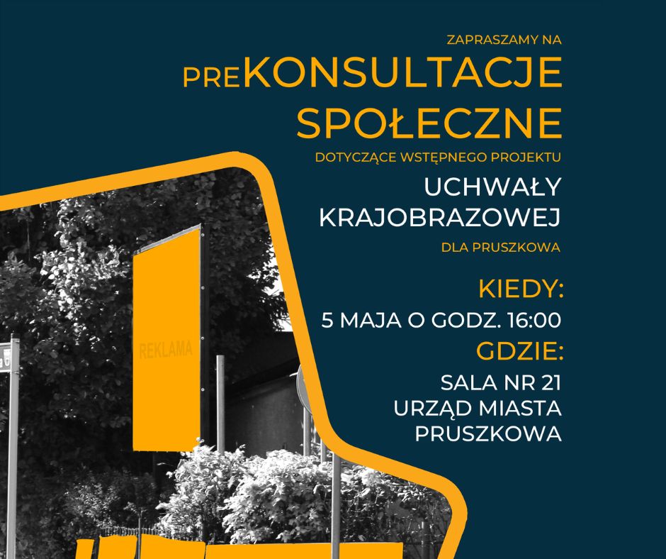 Prekonsultacje uchwały dotyczącej krajobrazu