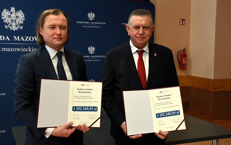 Remont ul. 1 Maja i ul. Wojska Polskiego - umowa o dofinansowanie podpisana