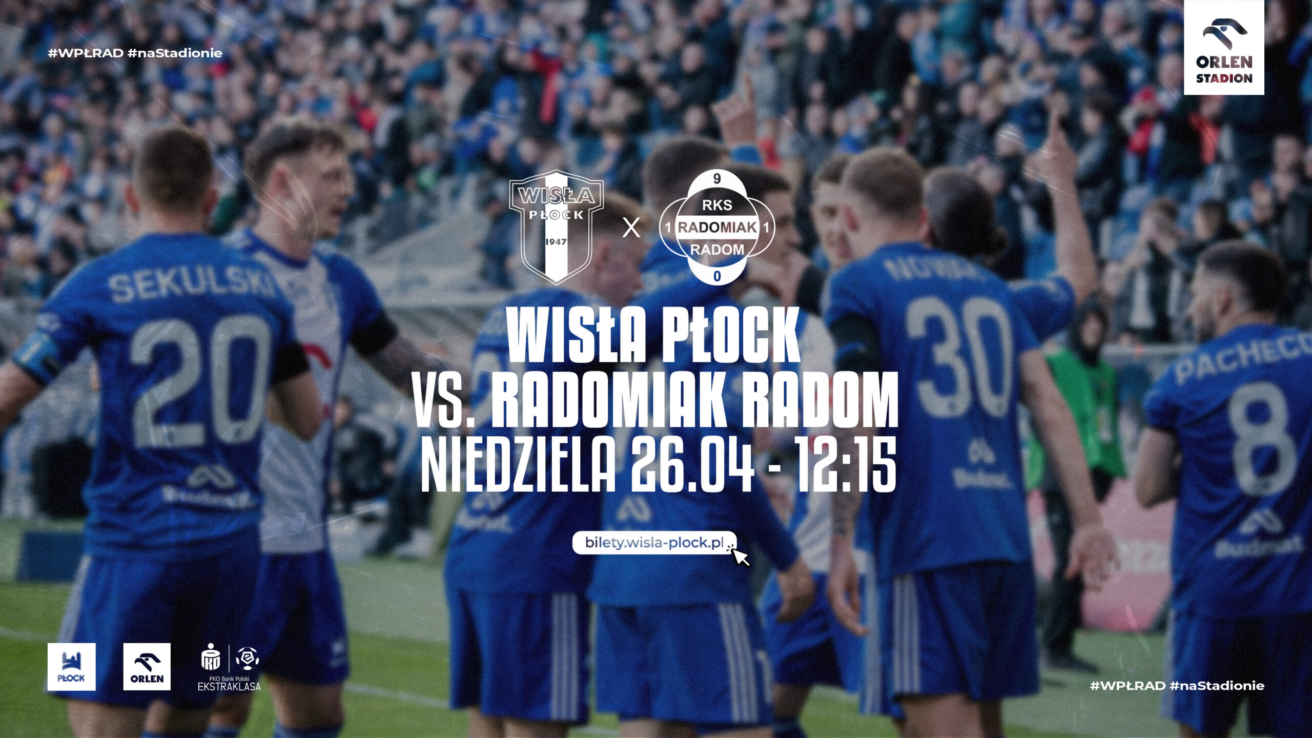 Rozpoczyna się sprzedaż biletów na mecz #WPŁRAD