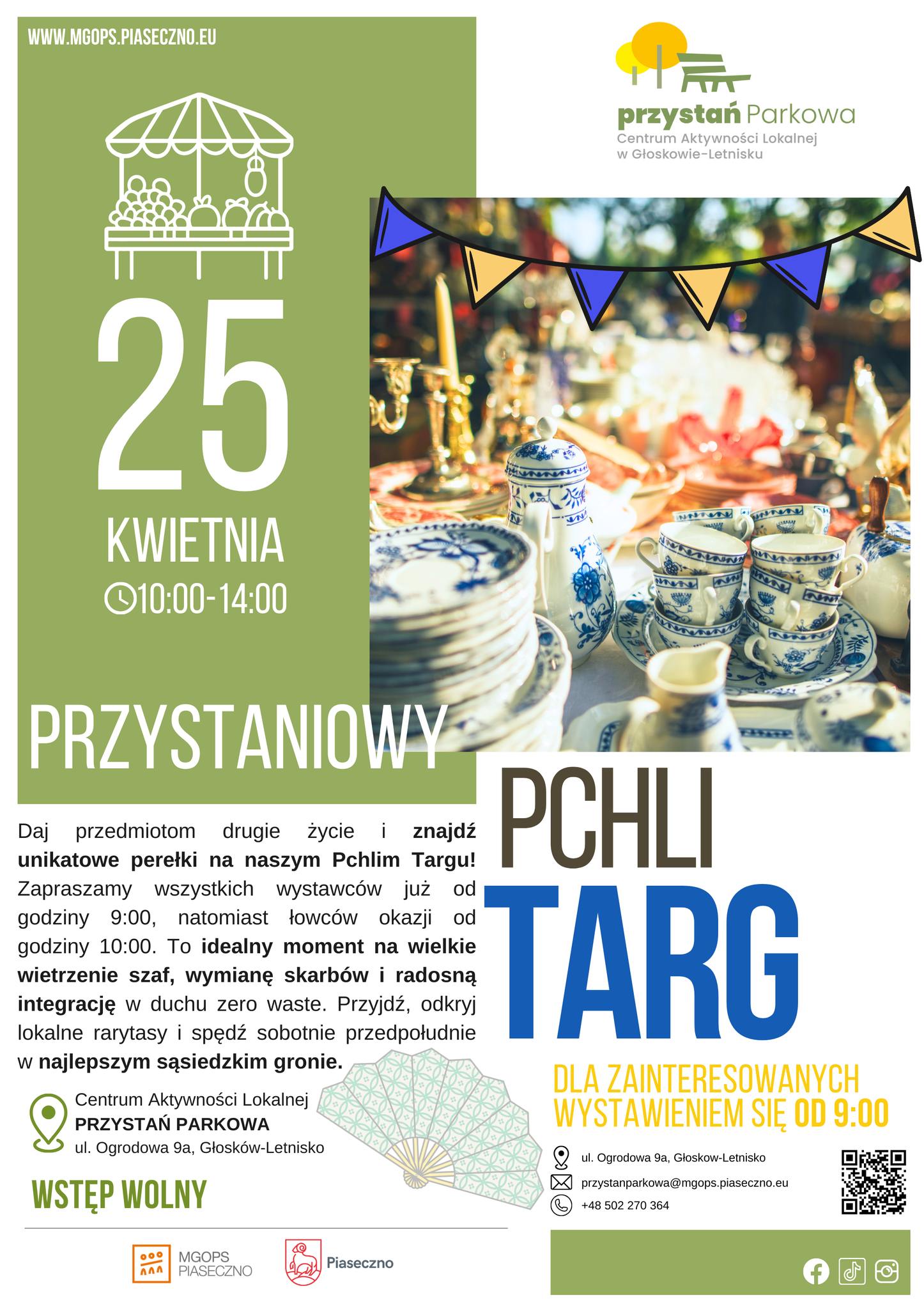 Sąsiedzki Pchli Targ w Głoskowie-Letnisku