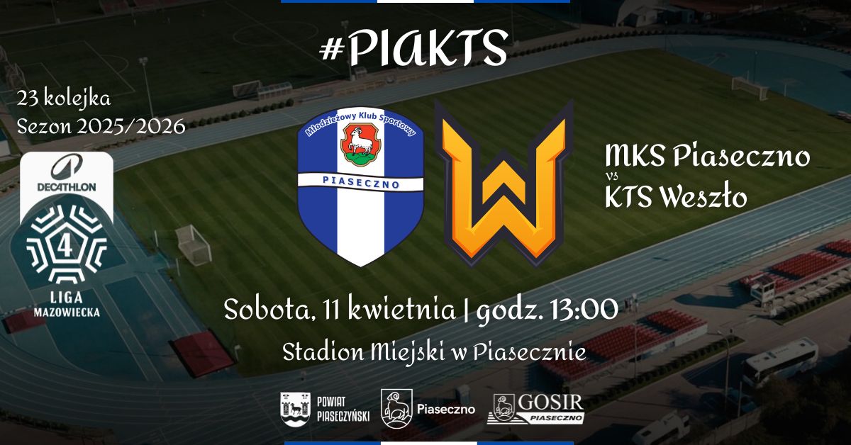 Spotkanie piłkarskie MKS Piaseczno vs KTS Weszło