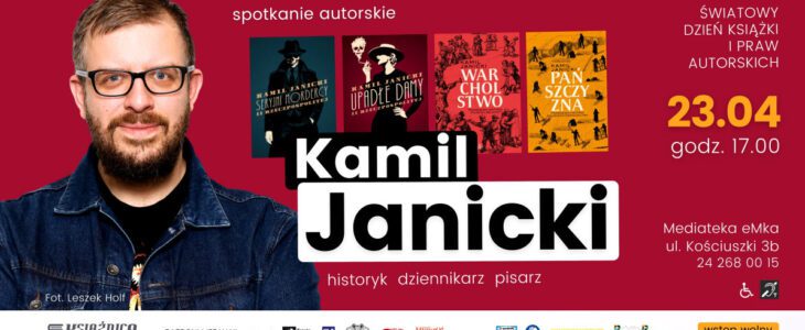 Spotkanie z autorem Kamilem Janickim