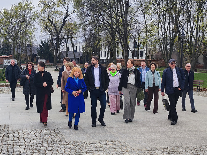 Studyjna wizyta wołomińskiego Komitetu Rewitalizacji