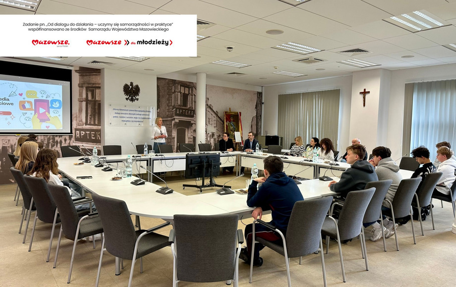 Szkolenie dla Młodzieżowej Rady Miejskiej dotyczące skutecznej komunikacji w mediach społecznościowych