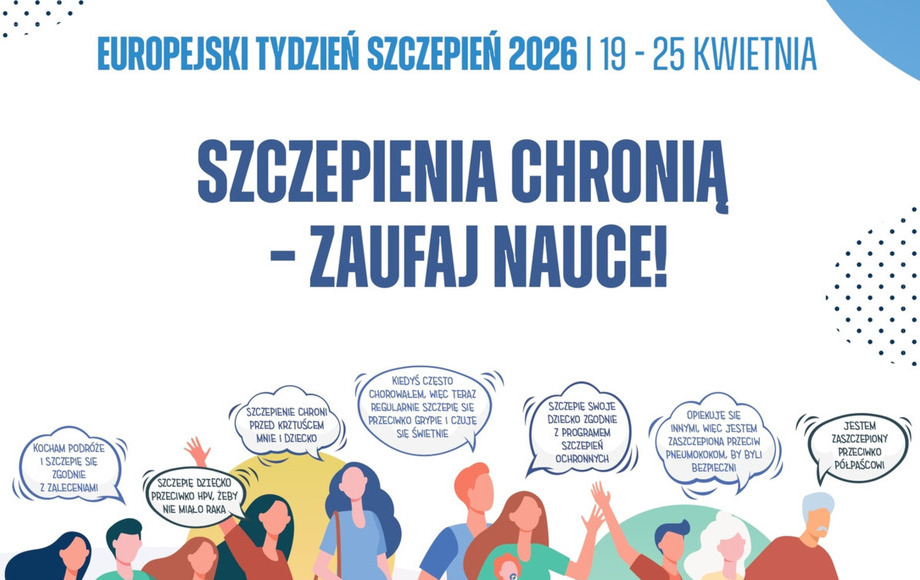 Trwa Europejski Tydzień Szczepień Ochronnych
