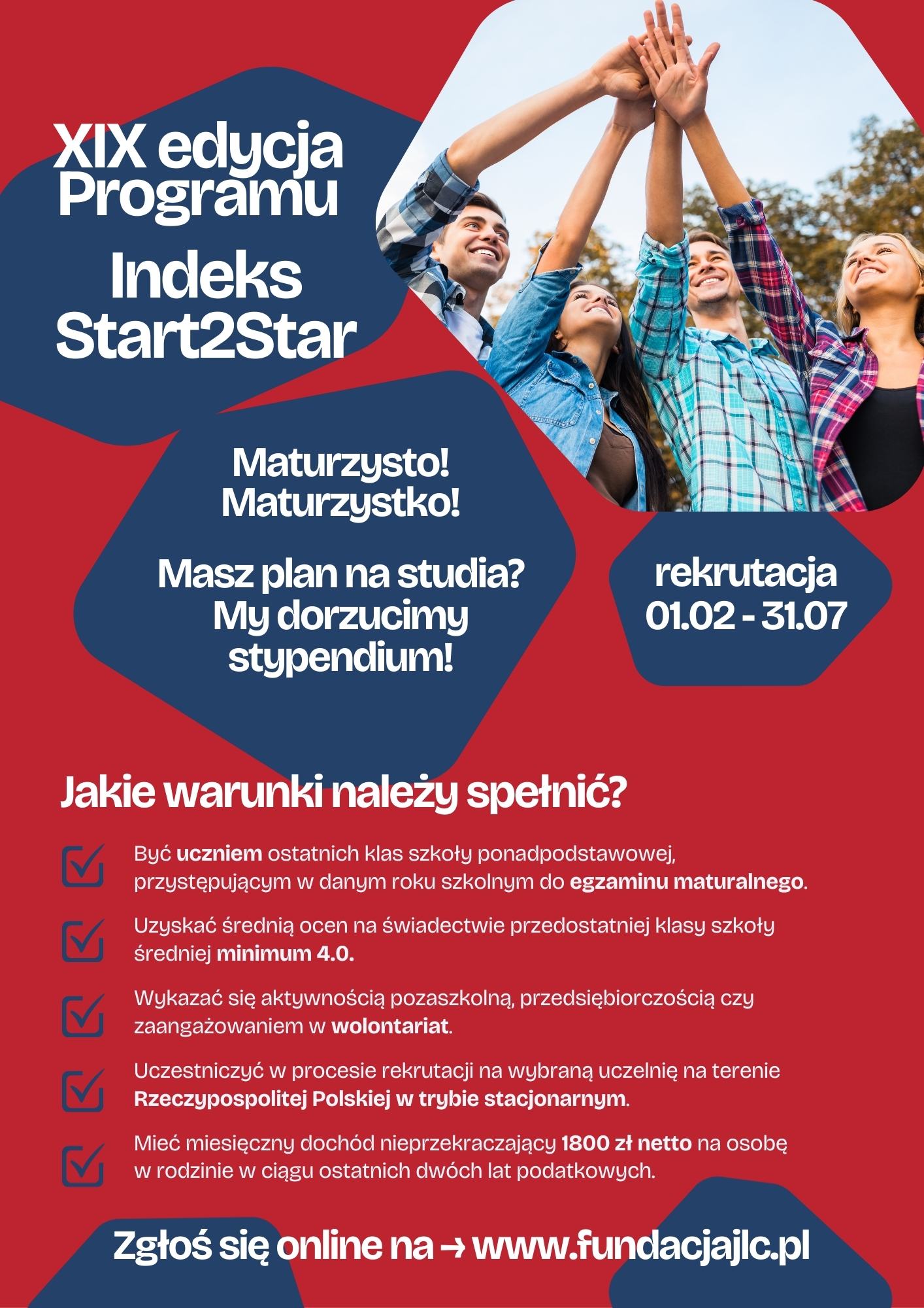 Trwa nabór do XIX edycji programu Indeks Start2Star