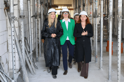 Wiecha na budowie żłobka w Targówku