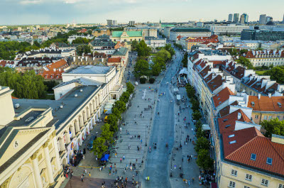Wielkanocny deptak na Trakcie Królewskim oraz Centralna Droga Krzyżowa