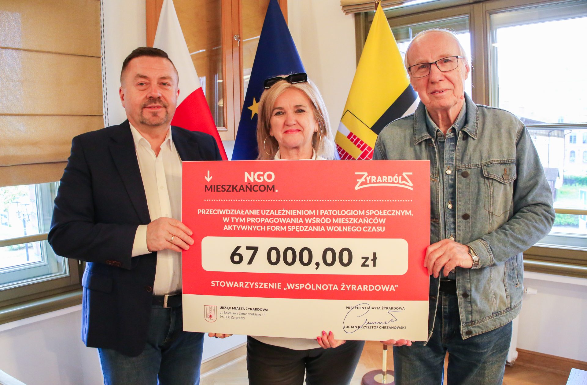 Wspólnota Żyrardowa" otrzymała dofinansowanie na realizację zadania „Aktywnie-zdrowo-na trzeźwo