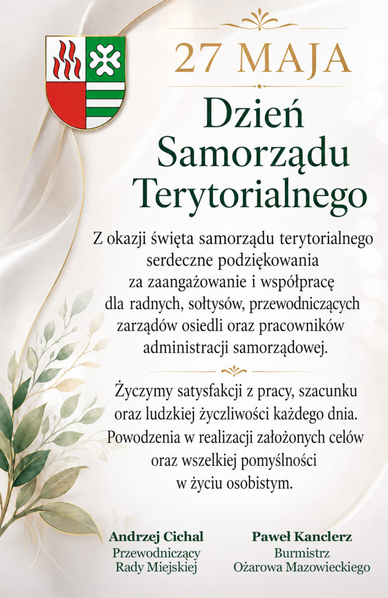 27 maja – Dzień Samorządu Lokalnego
