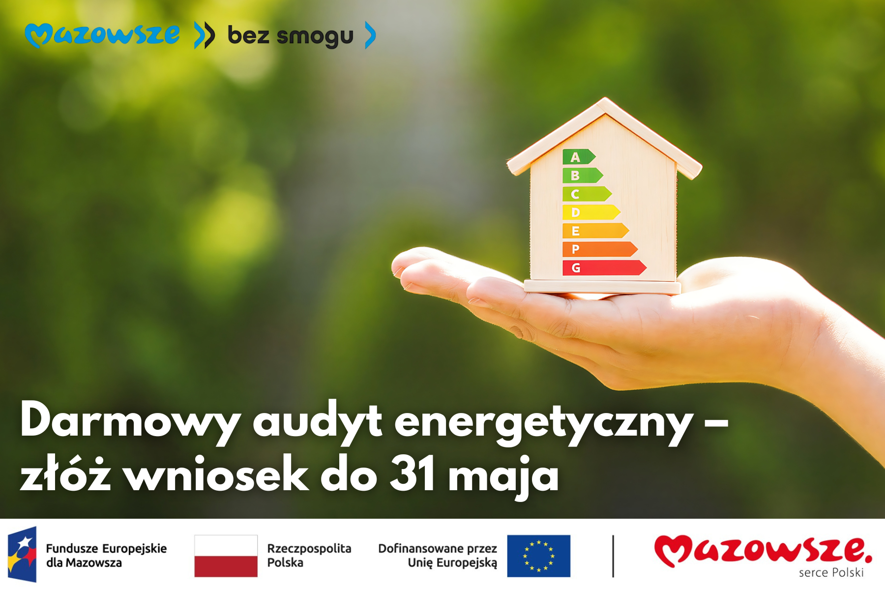 Bezpłatny audyt energetyczny dla mieszkańców gminy Wołomin. Złóż wniosek do 31 maja 2026 roku