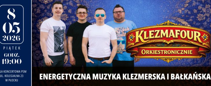 Energiczny wieczór z muzyką klezmerską i bałkańską