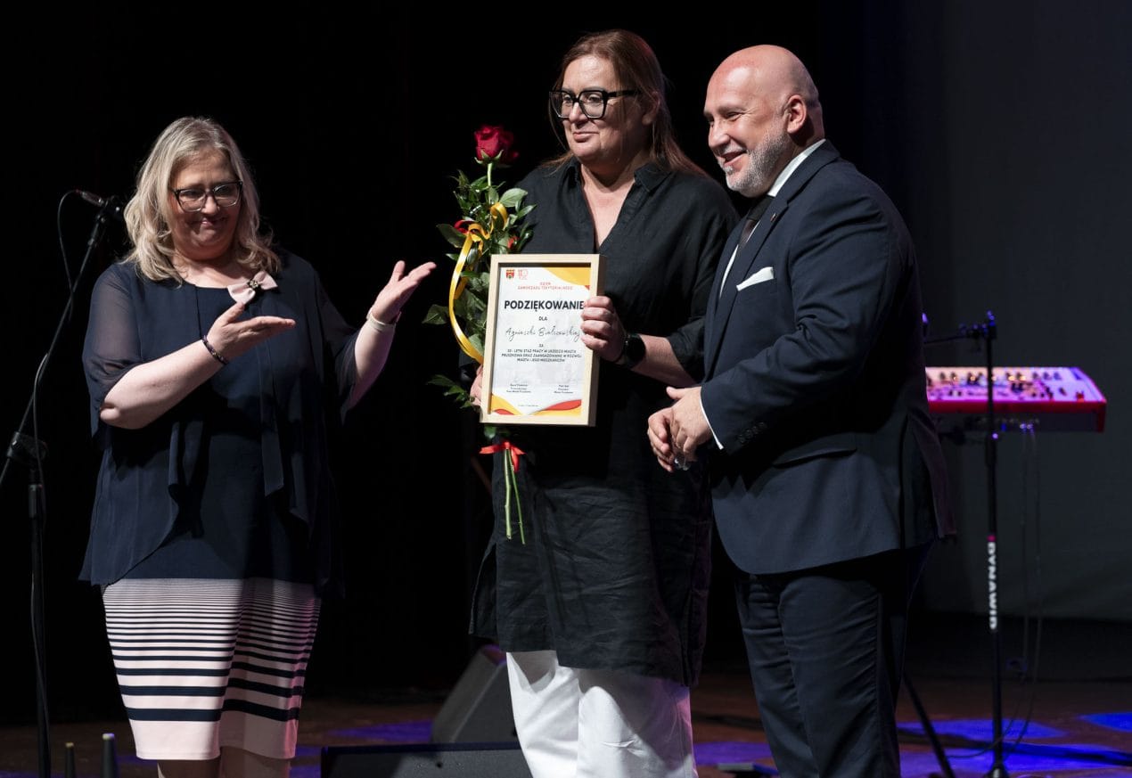 Gala z okazji Dnia Samorządu Terytorialnego w Centrum Kultury i Sportu w Pruszkowie odbyła się