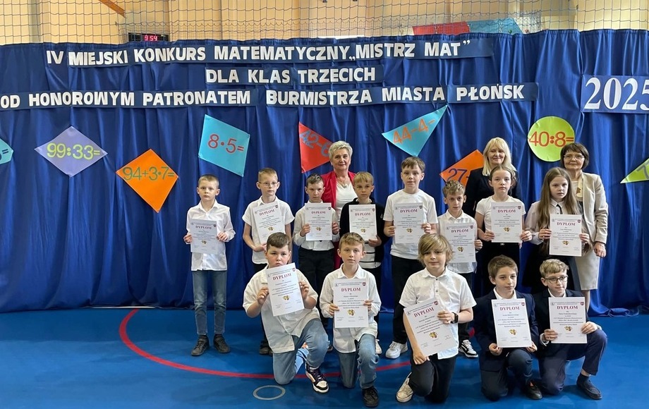 IV Miejski Konkurs Matematyczny „Mistrz Mat" – czwarta edycja