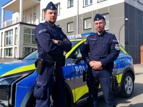 Pomoc w trudnej sytuacji. Podziękowania dla policjantów z Łosic