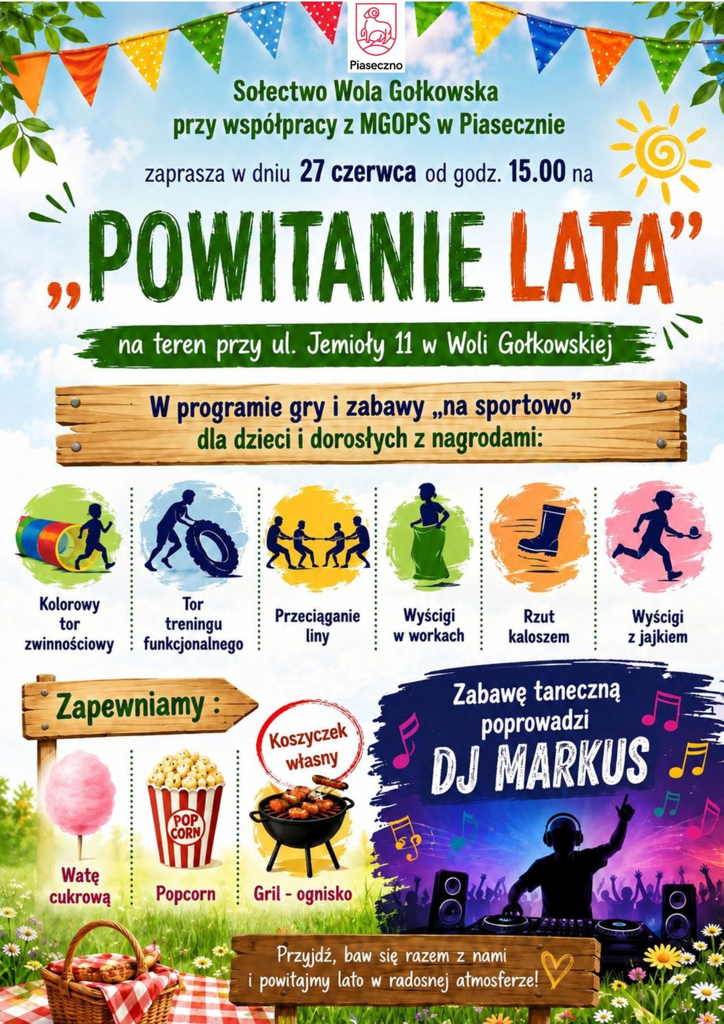 Powitanie lata" w Woli Gołkowskiej