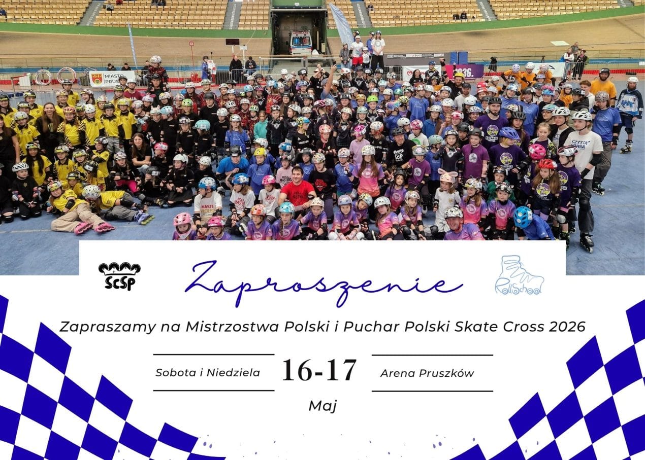 Pruszków stolicą skate crossa – Mistrzostwa oraz Puchar Polski 16–17 maja 2026