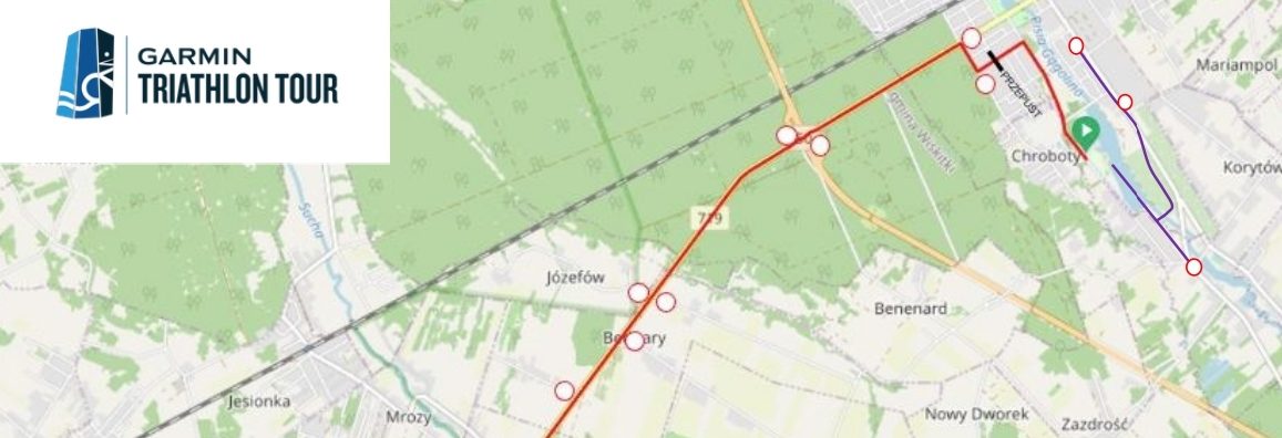 Utrudnienia w ruchu w czasie Garmin Triathlon Tour Żyrardów