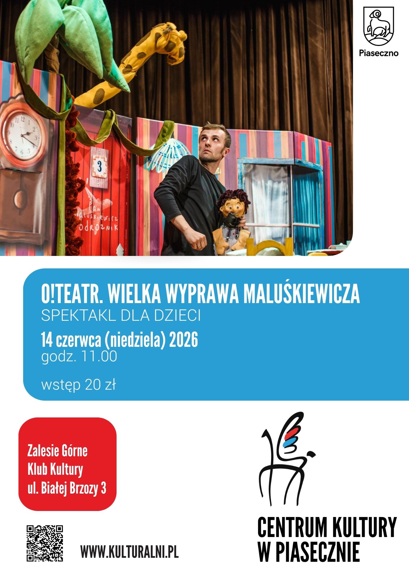Wielka wyprawa Maluśkiewicza w Zalesiu Górnym zostaje bez zmian, ponieważ zawiera nazwy własne, których nie mogę modyfikować zgodnie z zasadami.

Wielka ekspedycja Maluśkiewicza w Zalesiu Górnym
