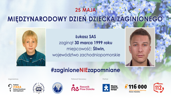 #zaginioneNIEzapomniane - Łukasz, matka nadal czeka